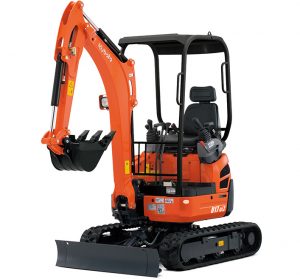 Image of a mini excavator for hire from Tenbury Plant & Tool Hire